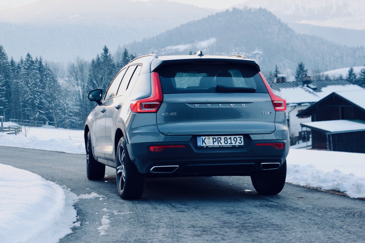 Volvo XC40 mit Harman Kardon Sound: Winter-Test auf Schnee und Eis