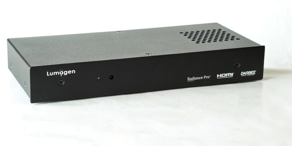 Lumagen Radiance Pro Compact Case, der bekannte Videoprocessor nun auch im platzsparenden Minigehäuse. 6.945 bis 7.576 Euro (Foto: Lumagen)