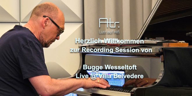 ATR Recording Session: Bugge Wesseltoft (Foto: R. Vogt)