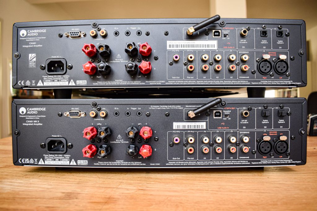 Cambridge Audio CX81 MkII Rear